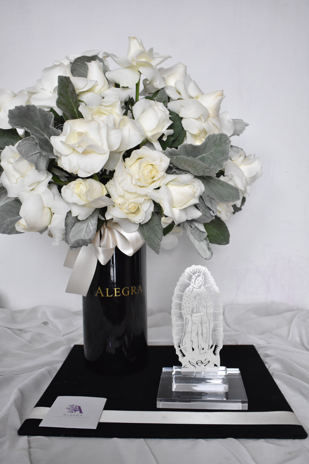 Rosas al Cielo Virgen
